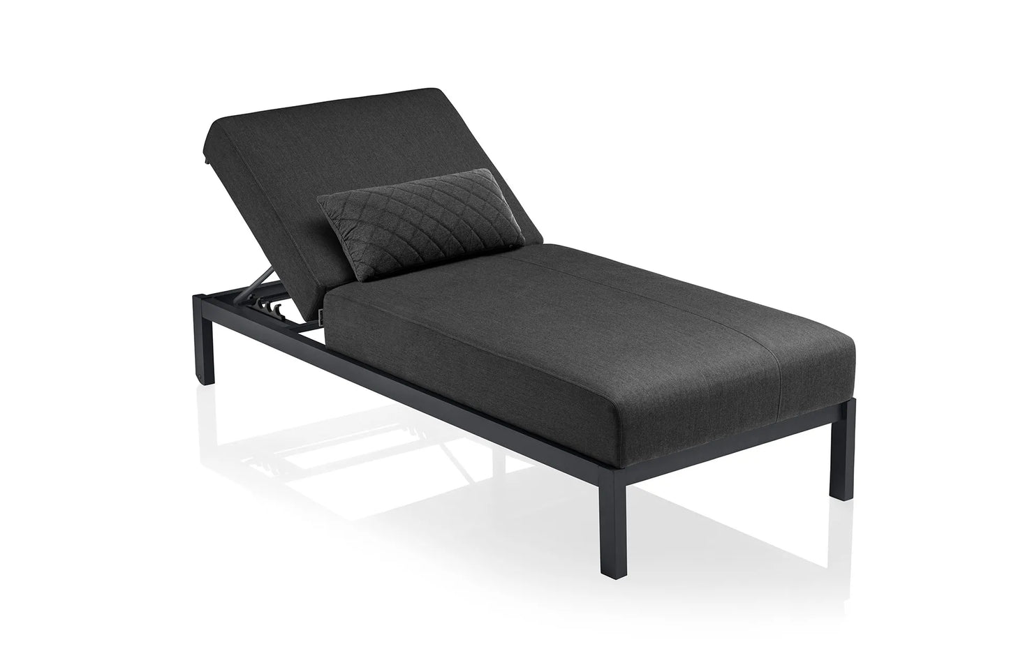 Kettler - PURE Sonnenliege in anthrazit/sooty