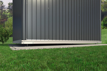 Biohort Gerätehaus AvantGarde®ECO – konfigurierbar - silber-metallic