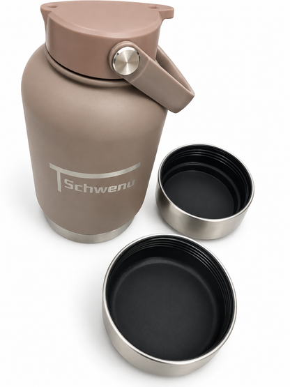 3-in-1 Isolier-Trinkflasche für Mensch & Hund – ca. 950 ml