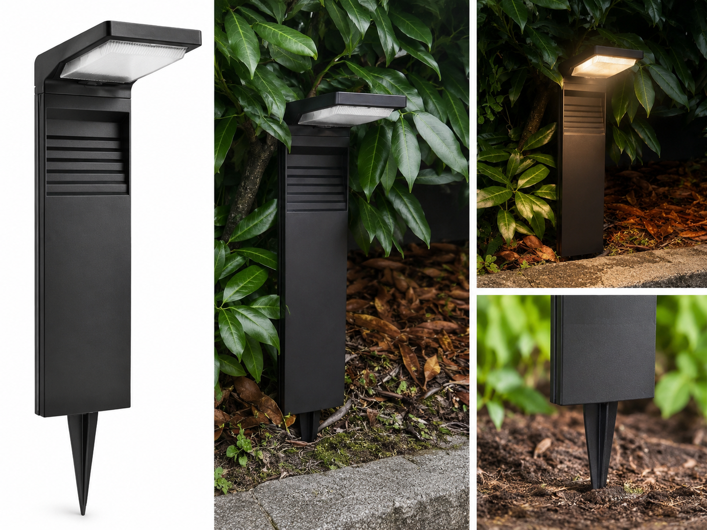 Solar-LED-Gartenleuchte, Wegleuchte