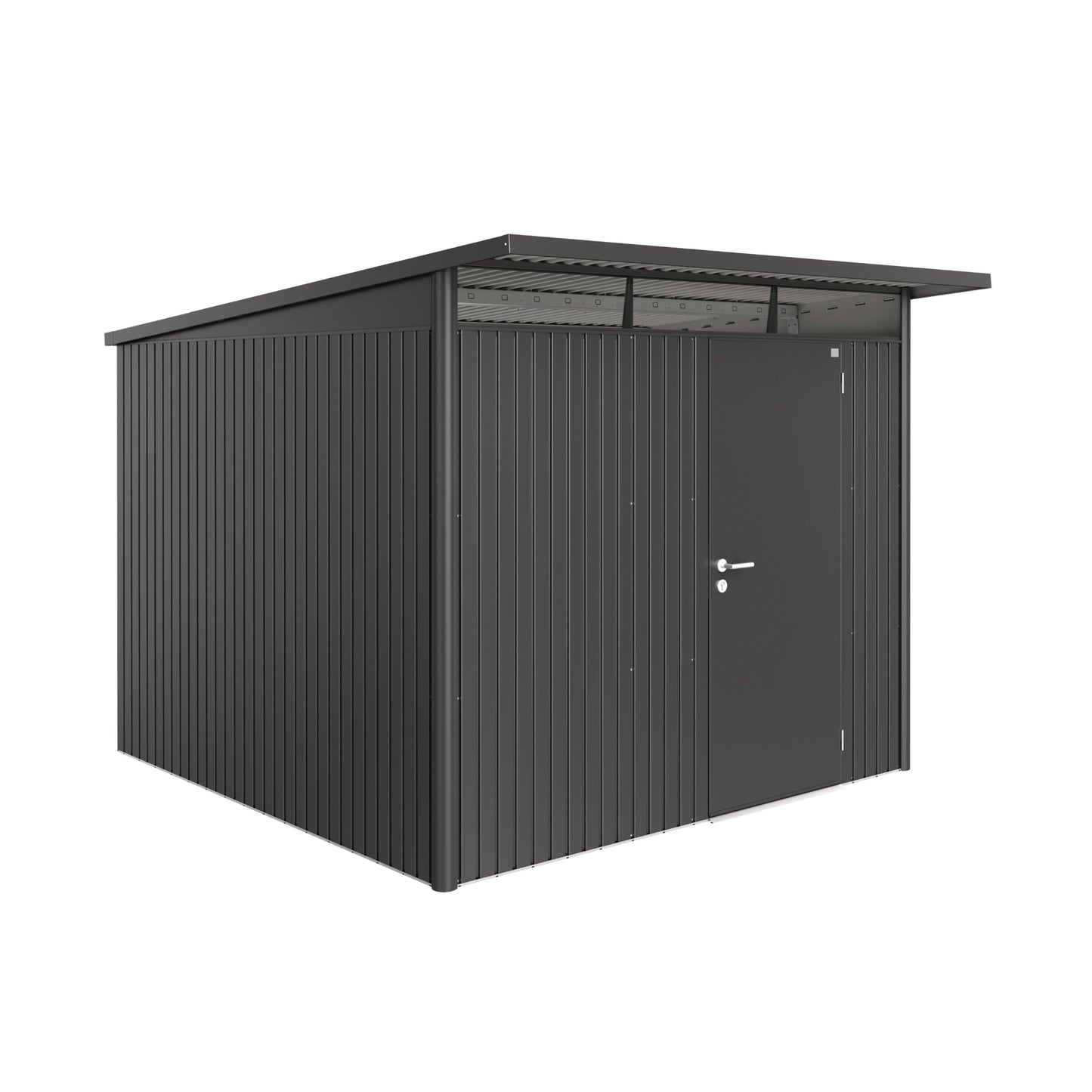 Biohort Gerätehaus AvantGarde® – konfigurierbar - dunkelgrau-metallic