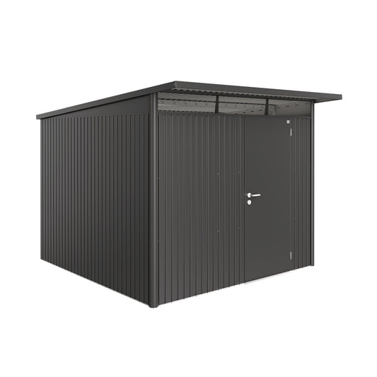 Biohort Gerätehaus AvantGarde® – konfigurierbar - dunkelgrau-metallic