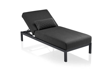 Kettler - PURE Sonnenliege in anthrazit/sooty