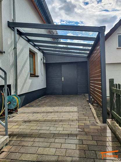 Schweng Seitenwände mit Paneelen, Glas oder Polycarbonat (konfigurierbar)
