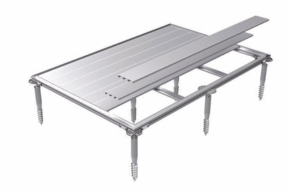 Biohort Gerätehaus AvantGarde®ECO – konfigurierbar - silber-metallic