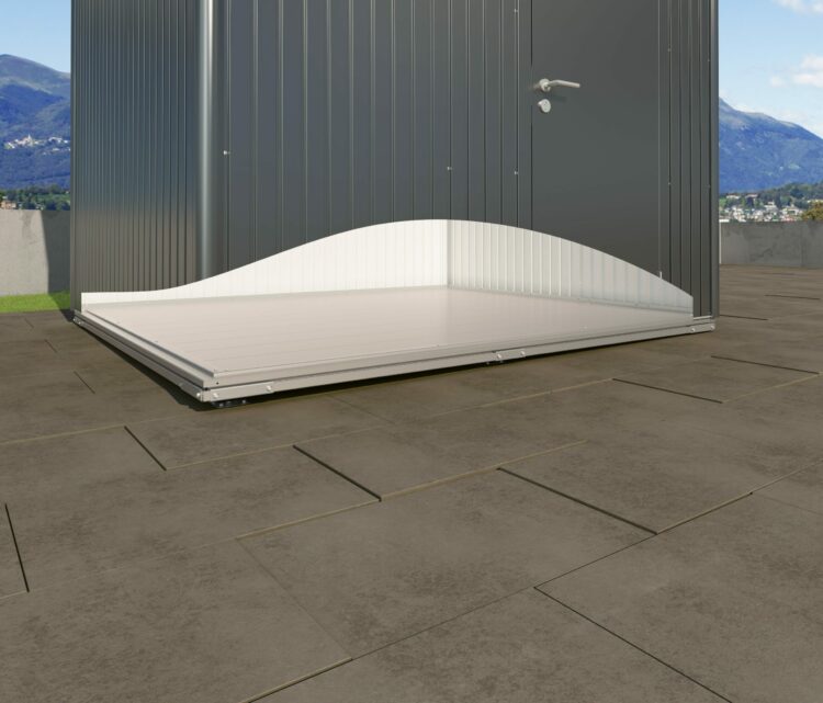 Biohort Gerätehaus AvantGarde® – konfigurierbar - dunkelgrau-metallic